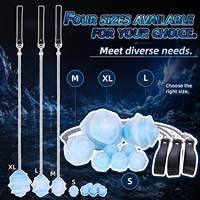 YOCY Fantasy Anal Plugs, plug anal en forme d'œuf avec chaîne de traction métallique, masseur de prostate, stimulation vaginale pour femmes, hommes et couples