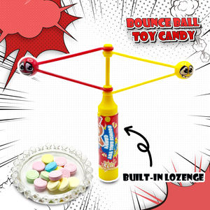 Caramelos al por Mayor, Marca Privada Personalizada, Deliciosos Caramelos con Bola de Goma de Mascar Integrada, Función de Colisión Giratoria, Bolas Divertidas con Sabor Fresco - Product Image 1