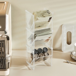 Modern Creative Plastic Kitchen Storage Organizer Eco-Friendly Container Drawers 5kg <b>Tea</b> Bag Holder Condiment Organizer for Food - Product Image 6