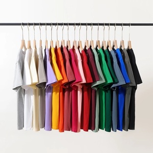 Best Quality 100% Cotton Tshirt Knitted Unisex <b>T</b>-shirts 180g Soft Breathable Casual China Puff Printed Bulk <b>T</b> Shirt Custom Logo - Product Image 3