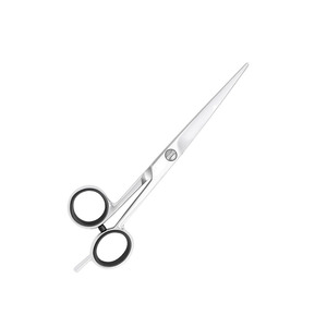 Ciseaux de coiffeur de qualité supérieure pour Salon de coiffure finition sable ciseaux de coupe de cheveux de coiffeur en acier inoxydable avec anneau en caoutchouc noir - Product Image 2