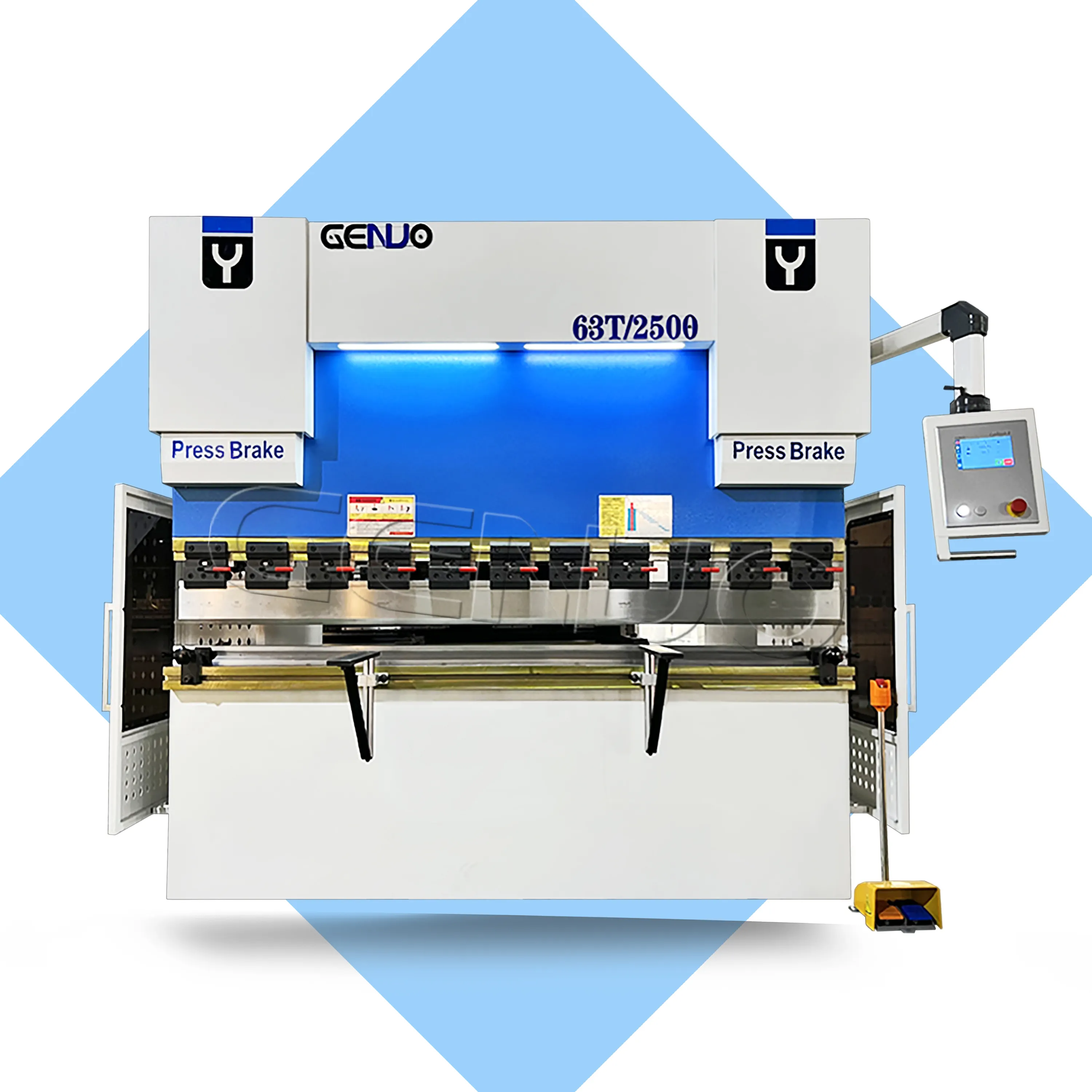 Hydraulic Cnc Press Brake 40-400 Ton With Factory Price And Fast Delivery 2 Years Warranty