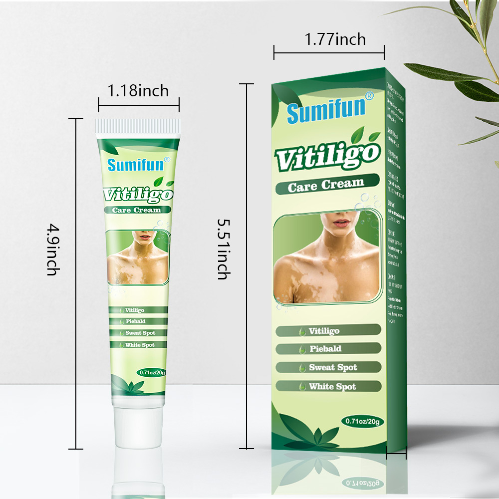 Hot sell White Spot Vitiligo Treatment Cream Herbal Vitiligo Therapeutic Creams Relieve Psoriasis Eczema Vitiligo Ointment
