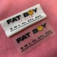 Étiquette imprimée par transfert thermique avec logo de marque écologique, étiquette de col lavable DTF personnalisée pour presse à chaud