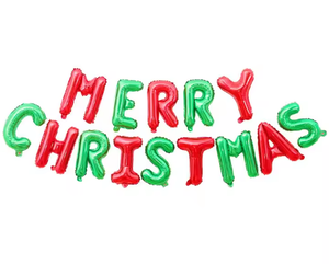 Set de Globos de Letras de Feliz Navidad y Feliz Cumpleaños, 32 Pulgadas, Rosa, Dorado, Plateado, Decoraciones Coloridas para Fiestas - Product Image 2