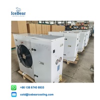 Icebear 8HP compresseurs de refroidissement d'air de système de réfrigération en boîte à grande échelle pour unités de condensation automatiques R410A de camion de nourriture
