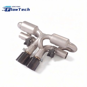ระบบท่อไอเสียแคทแบ็กวาล์วทรอนิกส์สแตนเลส T304 พร้อมหม้อพักเสียงสำหรับรถปอร์เช่ GT3 992 - Product Image 4