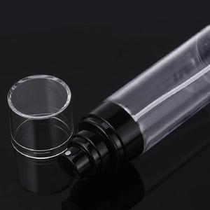 50ml Material plástico PET portátil recargable prensa negra botellas de <span class=keywords><strong>spray</strong></span> de niebla fina Facial - Product Image 3