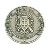Moneda de desafío grabada en 3D antigua personalizada, logotipo Diy, recuerdo sólido redondo coleccionable, monedas de Metal de fantasía troqueladas antiguas