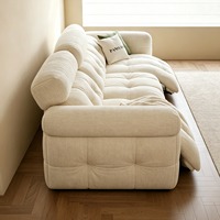 ATUNUS Modernes Luxus-Relaxsofa mit Elektrischer Verstellung Design-Möbel Wohnzimmer Modulares Ecksofa-Set