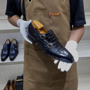 Nouvelles Chaussures Décontractées et de Mariage pour Hommes 2026 en Cuir Véritable, à Bout Fermé, Imperméables, Respirantes et à Motif Graffiti – Tendance Actuelle - Product Image 6