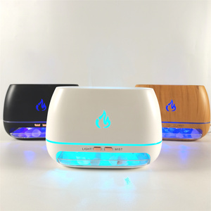 Humidificador de habitación de aromaterapia ultrasónico alimentado por USB, luz de llama, difusor de piedra de sal LED, <span class=keywords><strong>atomizador</strong></span> DE APLICACIÓN DE Hotel y <span class=keywords><strong>coche</strong></span> sin agua - Product Image 6