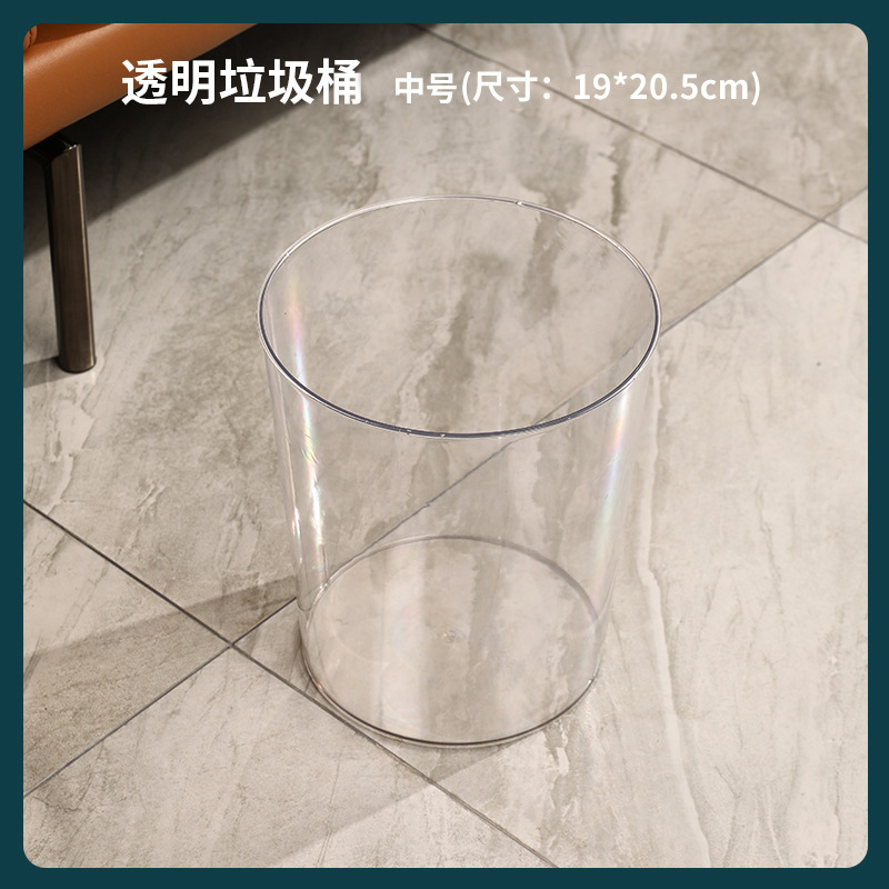 Medium size, transparent