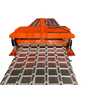 二手屋面板机双层金属屋面板制造机