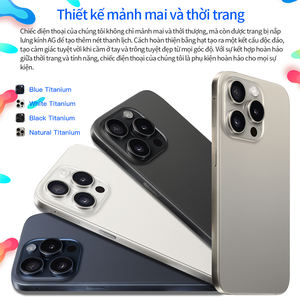 Téléphones Neufs en Gros : iPhone 15 Pro, 15 Pro Max, Octa Core, 8 Go + 256 Go/512 Go, 48 MP + 12 MP, 5G, CDMA, LTE, Version Anglaise, Prix Abordables - Product Image 4