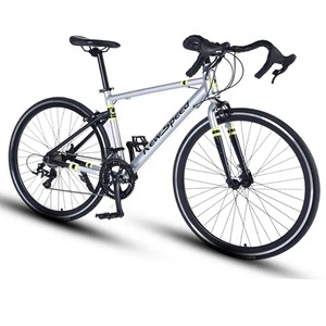 700C thép carbon theo dõi xe đạp 21-tốc độ cố định bánh xe đạp với cong xử lý thanh và hợp kim nhôm rim - Product Image 2