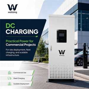 Nouvelle station de recharge rapide pour véhicules électriques Wattzing 480KW solaire certifiée CE IP65 Garantie de 2 ans Efficacité de 97% - Product Image 4