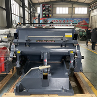 Máquina troqueladora manual industrial estándar CE para cajas de embalaje