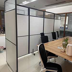 YDPF-59 Biombo Plegable Moderno, Divisor de Espacios Móvil para Oficina, Panel Divisor de Mesa, Pared Divisoria para Oficina - Product Image 5