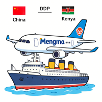 Agent maritime/aérien porte-à-porte Chine-Afrique du Sud, Ghana, Nigéria, Angola, Madagascar, Cameroun, Maurice, Tanzanie, Kenya, DDP