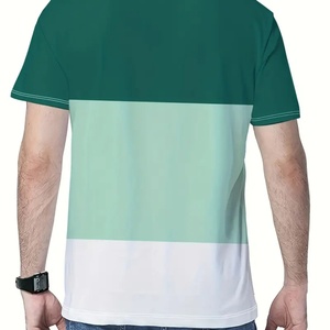 Shorts Sleeve Mens t Shirts <b>Polyester</b> Sublimated Printing Short Sleeve Digital Printing Crew Neck Sports <b>Tshirts</b> for Men - Product Image 2