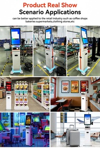 Máy thanh toán tự động bằng tiền mặt, vé, hệ thống gọi số, đầu đọc thẻ, máy <span class=keywords><strong>kiosk</strong></span> thanh toán hỗ trợ hệ điều hành Android, Windows 10, Linux của Mỹ. - Product Image 6