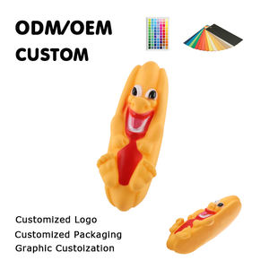 Gran Oferta personalizada, juguetes para masticar perros, juguete con sonrisa de perro caliente, masticadores agresivos, juguetes chirriantes para perros, cachorro, cuidado Dental para mascotas - Product Image 2