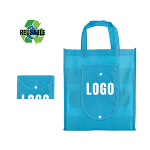 Bolsas de Compra Ecológicas, Reciclables, Reutilizables, Duraderas, Promocionales, con Cierre y Logotipo Personalizable para Supermercados - kuoshi - Product Image 1