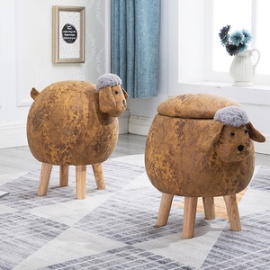 <span class=keywords><strong>Tabouret</strong></span> d'appoint en bois pour enfants AOQI, meubles de salon, chaise, <span class=keywords><strong>tabouret</strong></span> animal, cerf, lapin, vache, <span class=keywords><strong>mouton</strong></span>, girafe - Product Image 2