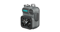 Speaker dengan layar LCD cerdas luar ruangan Speaker nirkabel portabel Mini baterai 500-1000mAh daya Output hingga 5W