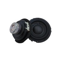 Haut-parleur médium-grave de 3,5 pouces avec suspensions en caoutchouc, aimant néodyme en fer, bobine vocale de 25 mm, crossover audio bidirectionnel, 4 ohms, 20W max