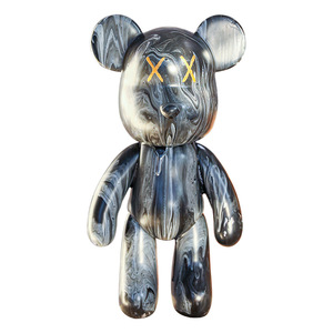 BOMEIJIA grosir DIY cairan beruang putih embrio Enamel boneka Set tangan beruang kekerasan kotak kreatif berlian Dot grafiti kanvas kaca - Product Image 6