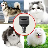 Brosse d'aspirateur pour animaux de compagnie compatible avec Dysons V7 V8 V10 V11, kit de toilettage sous vide pour chien à poil moyen ou long
