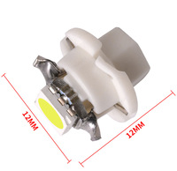 T5 8.5D 8.4D 8.3D 5050 1 SMD Led Lampe de voiture COB Panneau d'instruments Lumière du tableau de bord Indicateur intérieur Ampoule BAX 8.5D 12V