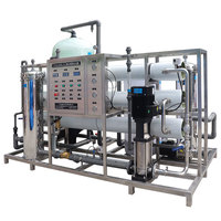 Système de dessalement de purificateur d'eau de machine RO industrielle 5T avec filtre de système d'osmose inverse