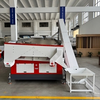 Nettoyeur par gravité pour graines de quinoa et de café pour le Pérou, machine agricole à tamis vibrant pour le traitement du quinoa, du café et du soja