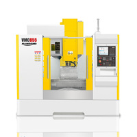 Centro de mecanizado vertical CNC de 3 ejes VMC855 para perforación de fresado de metal de precisión y producción de componentes optimizados