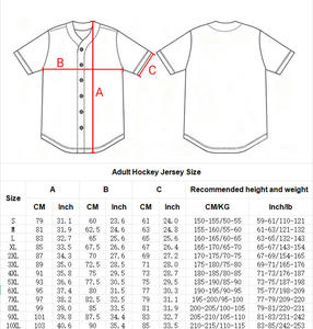 Maillot de hockey sur glace brodé personnalisé en polyester 100% professionnel OEM à séchage rapide - Product Image 3