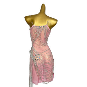 लक्जरी डायमंड पार्टी उत्सव बॉडीकॉन ड्रेस ड्रेस शाम लास वेगास के शो क्लब में महिला सेक्सी पेजेंट - Product Image 2