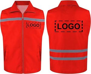 Chalecos de Uniforme para Supermercado, Ropa de Trabajo Transpirable de Poliéster para Cajeros, Clérigos de Inventario y Personal de Servicio al Cliente, con Múltiples Bolsillos - Product Image 2
