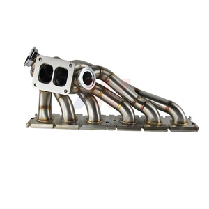 Высокомощный выпускной коллектор MATCHWAY из нержавеющей стали SS304 толщиной 3 мм с двойным спиральным турбоколлектором T4 для BMW S58, качественный выпускной коллектор-даунпайп - Product Image 2