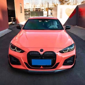 Runde Conversion <span class=keywords><strong>K</strong></span> Style Aerokit pour BMW Série 4 G22 Pièce Auto en Fiber de Carbone Lèvre Avant Diffuseur Arrière Jupes Latérales en Stock 20-24 - Product Image 2