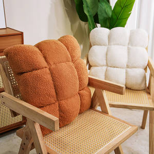 وسائد كراسي ناعمة بالجملة، وسائد أريكة مربعة، وسائد مقاعد محشوة ناعمة، ألعاب قطيفة للديكور المنزلي - Product Image 4