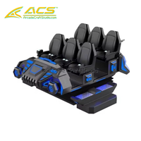 Máquina Simuladora de Naves Espaciales de Realidad Virtual ACS para 6 Jugadores, para Centros de Entretenimiento Comerciales y Salas de Juegos
