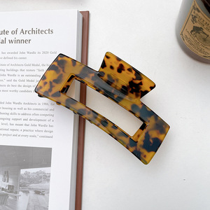 DOWELL versione coreana temperamento semplice grandi dimensioni acetato acrilico capelli artiglio - Product Image 5