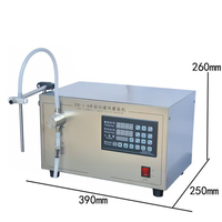 Distributeur de boissons semi-automatique de bureau, machine de remplissage de bouteilles en verre pour huile, parfum, lotion, crème, liquide