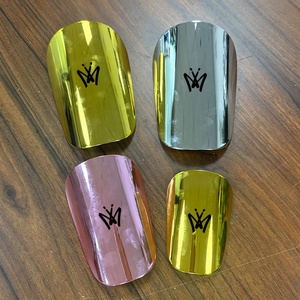 <span class=keywords><strong>Espinilleras</strong></span> <span class=keywords><strong>de</strong></span> Fútbol NIMBLEE para Niños, Adolescentes y Adultos Pequeños, Protección Chapada en Oro y Plata con Colores Personalizables, Mini Canilleras <span class=keywords><strong>de</strong></span> Fútbol - Product Image 3