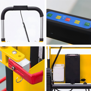 手動車椅子を階段で持ち上げるトロリーポータブル電動階段クライマーカート式 - Product Image 6