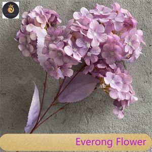 Boda decoración del hogar China flores artificiales cuatro campanas doradas - Product Image 4