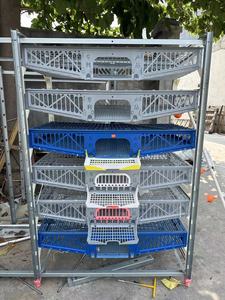 <span class=keywords><strong>Gabbia</strong></span> <span class=keywords><strong>per</strong></span> Quaglie a 6 Piani <span class=keywords><strong>per</strong></span> Allevamento Commerciale in Vendita - Product Image 3